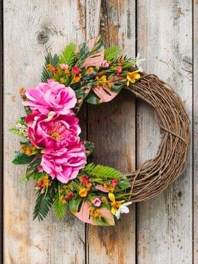 Tropical Summer Wreath